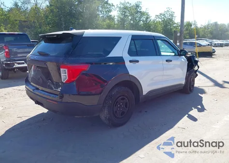 2024 Ford Police Interceptor from USA, damaged, VIN 1FM5K8AB1RGA82433